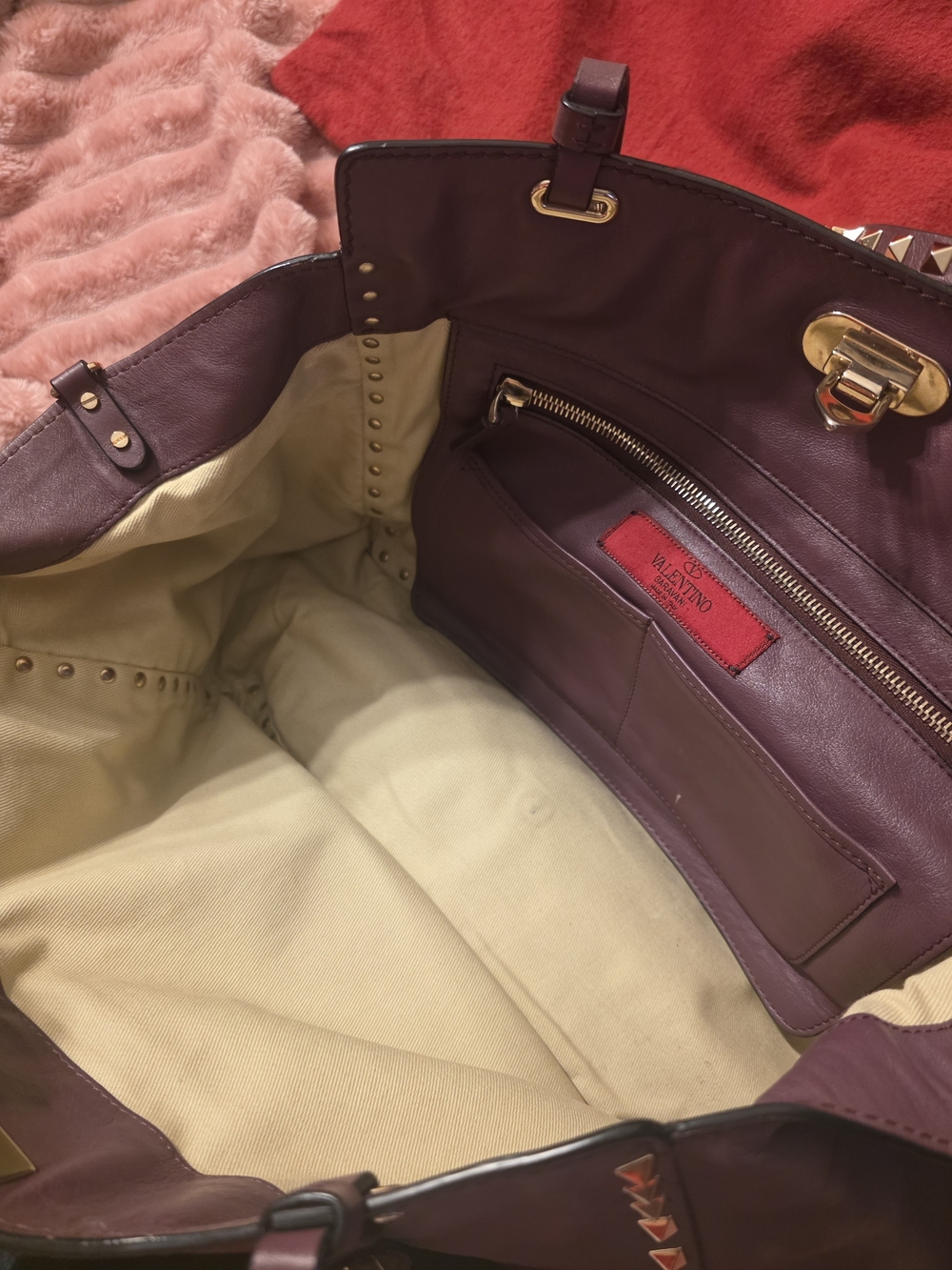 VALENTINO BAG- Purple - Picture 3 of 9